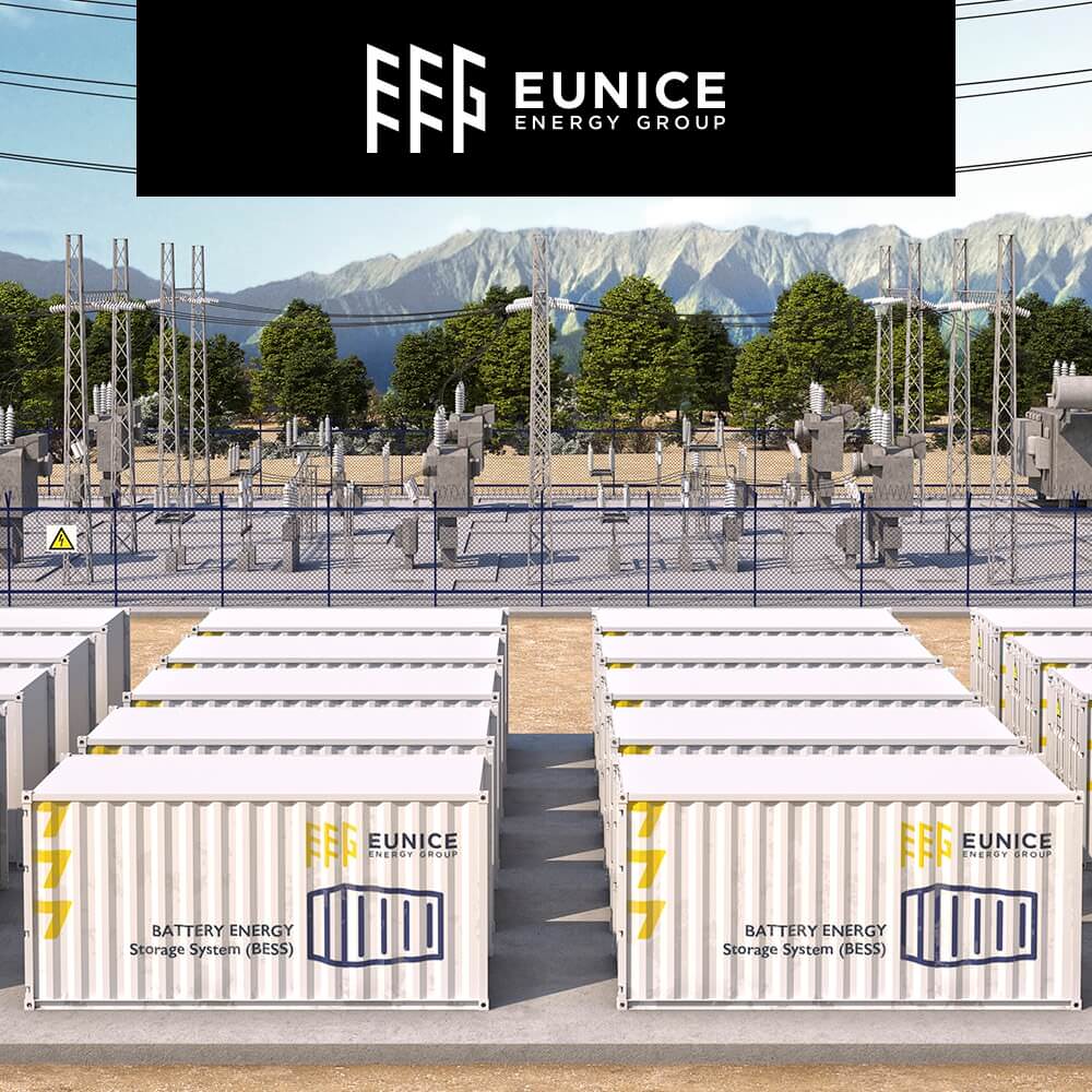 EUNICE ENERGY GROUP battery energy storage system - Φωτορεαλισμός