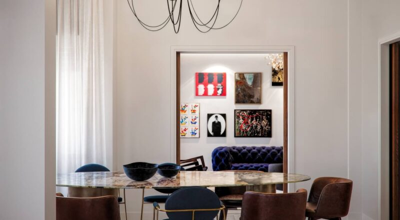 High-end τρισδιάστατος σχεδιασμός διαμερίσματος στην Αθήνα.