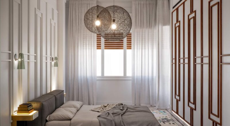 High-end τρισδιάστατος σχεδιασμός διαμερίσματος στην Αθήνα.